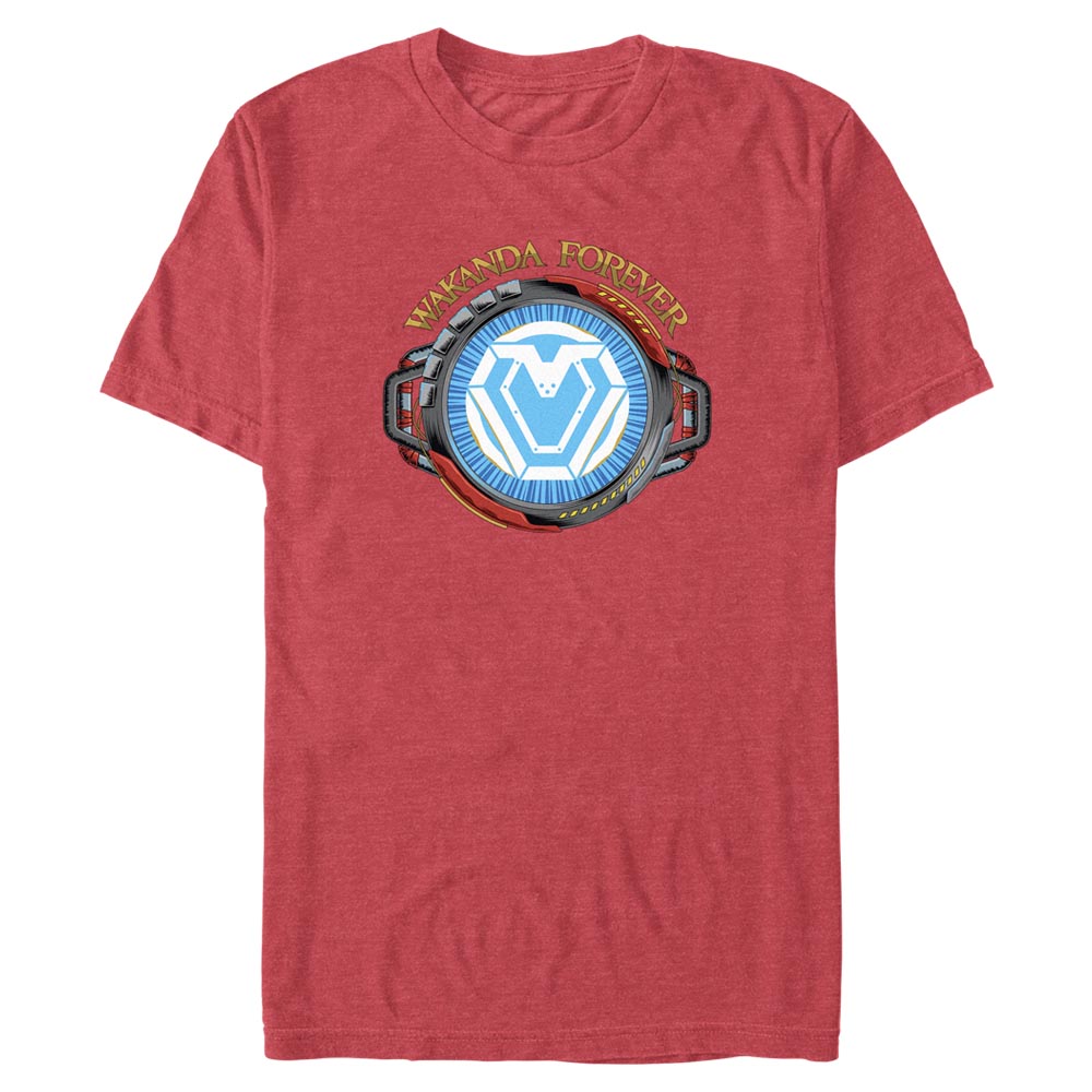 Men's Marvel Black Panther Wakanda Forever Vibranium Reactor T-Shirt