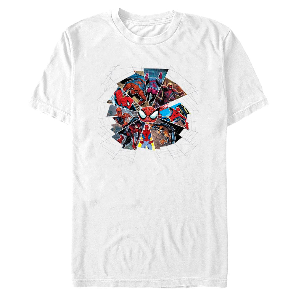 Men's Marvel Spider-Man Beyond Amazing SPIDEY STAGES WEB T-Shirt