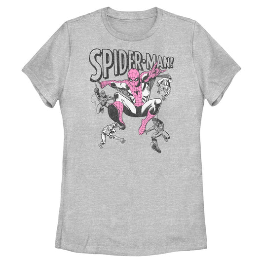 Women's Marvel Comics Spidey Poses T-Shirt